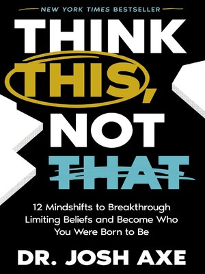 cover image of Think This, Not That